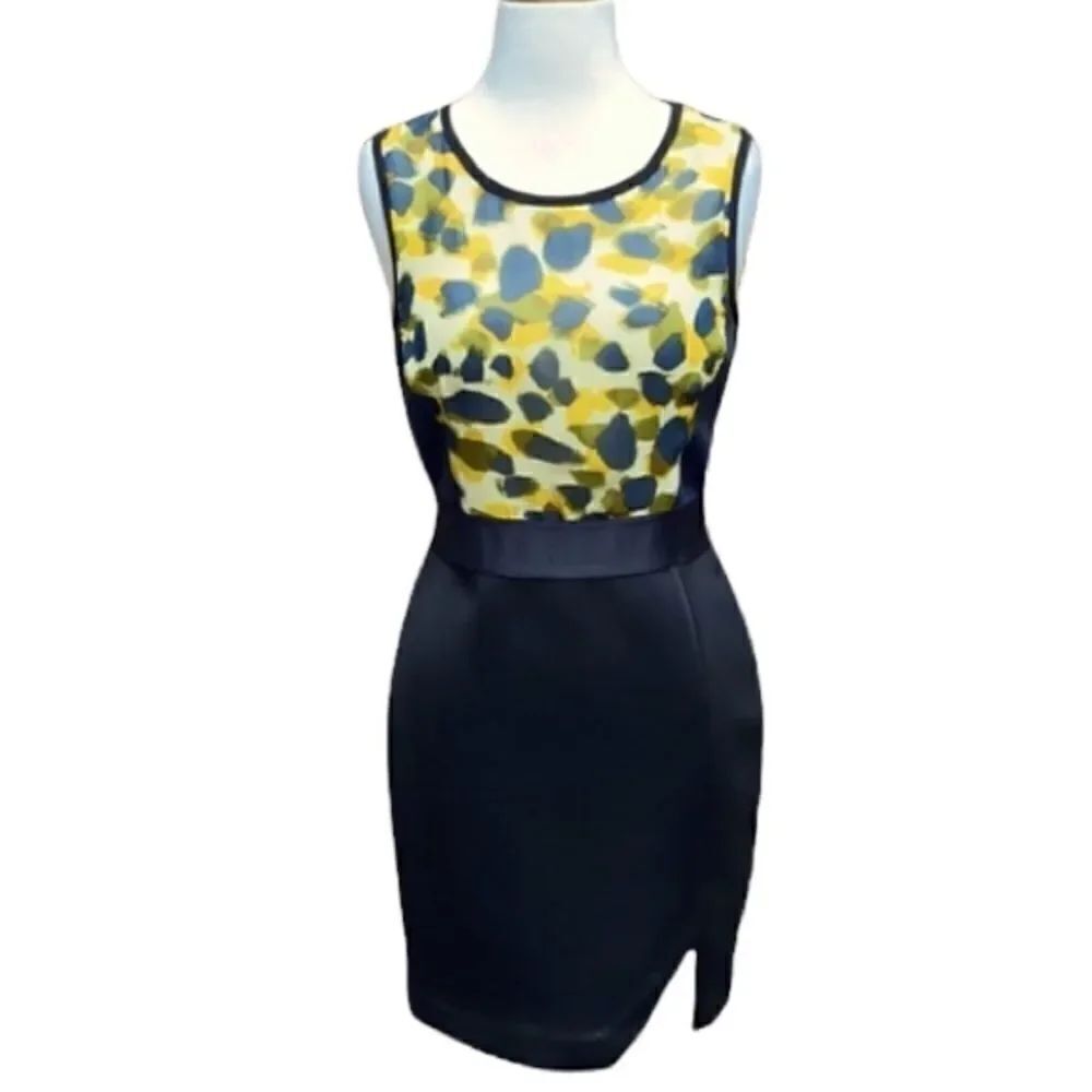 RACHEL Rachel Roy Sleeveless Animal Print Dress Size 4 NWOT